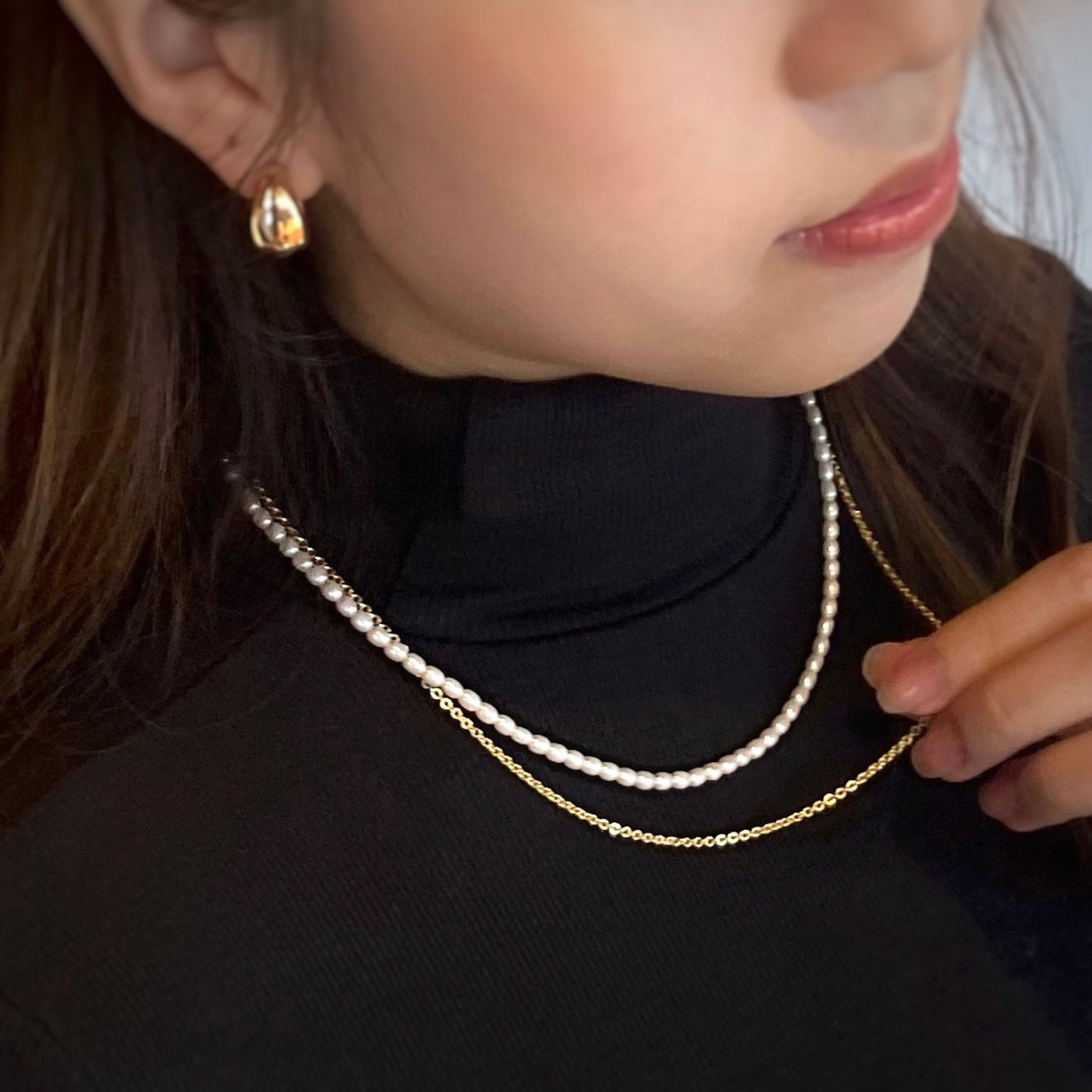 Aurelia Layered Pearl Necklace