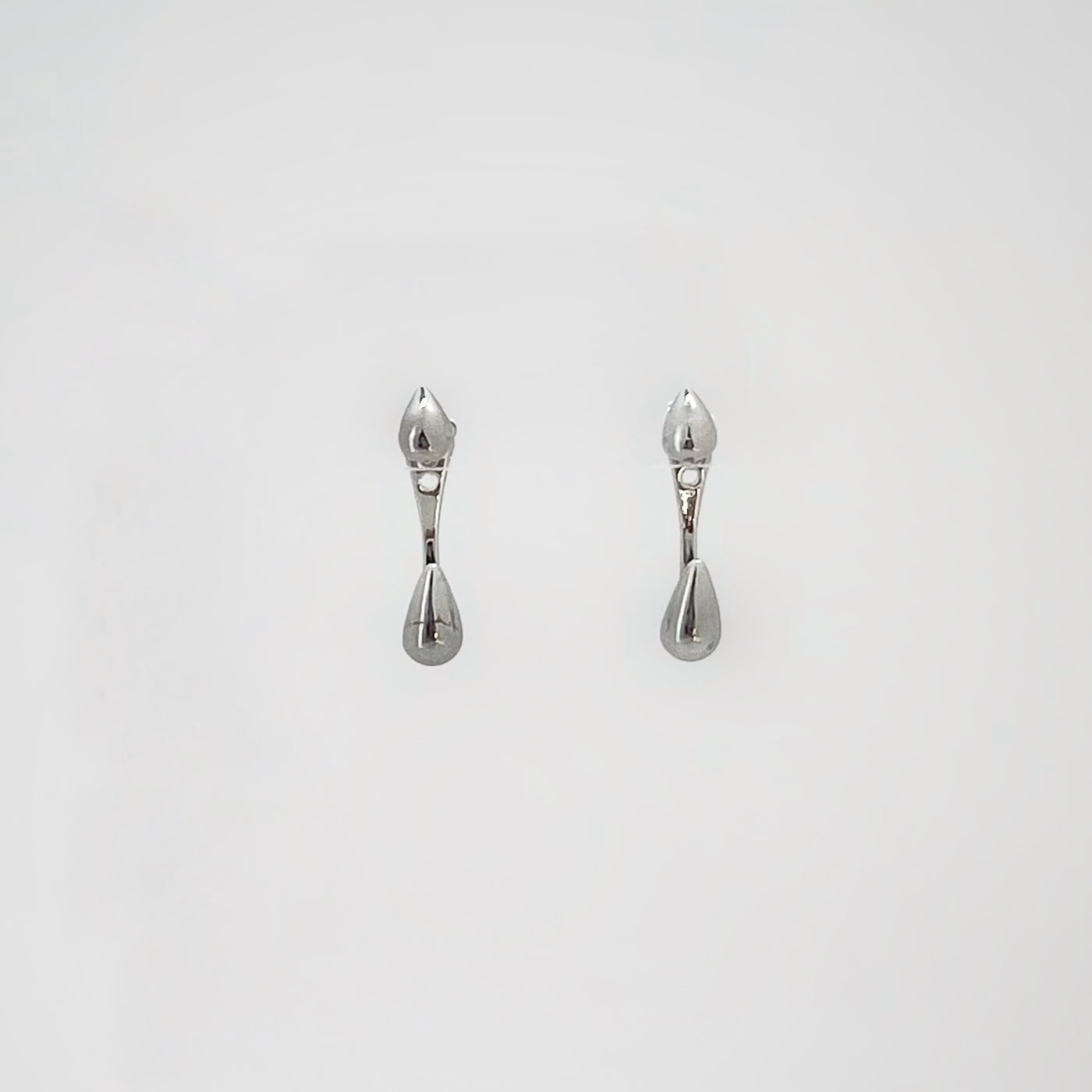 2-Way Dewdrop Stud Earrings