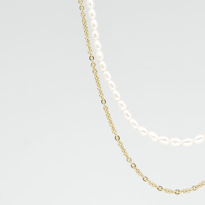 Aurelia Layered Pearl Necklace