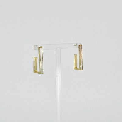 Mother of Pearl Geometric Earrings