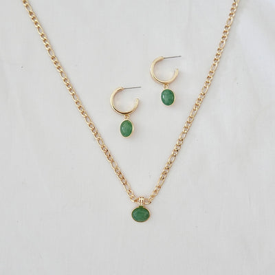 Faye Aventurine Necklace