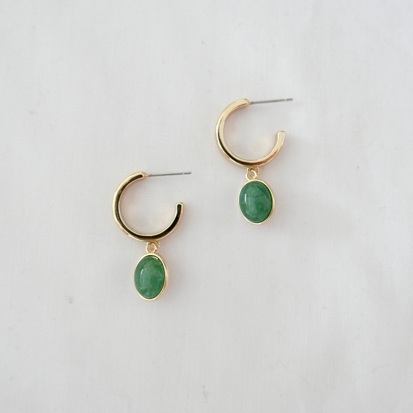 Faye Aventurine Earrings