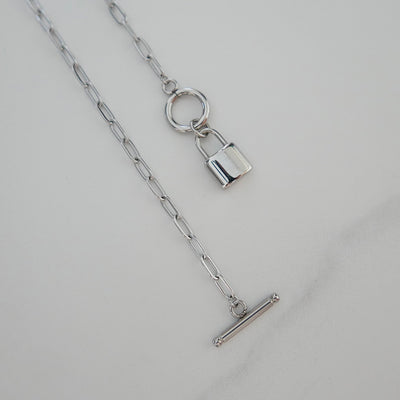 Padlock Necklace Set