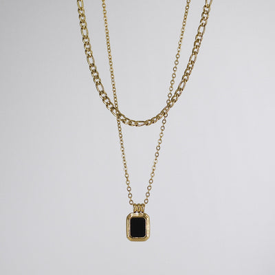 Tyrone Double Layered Necklace