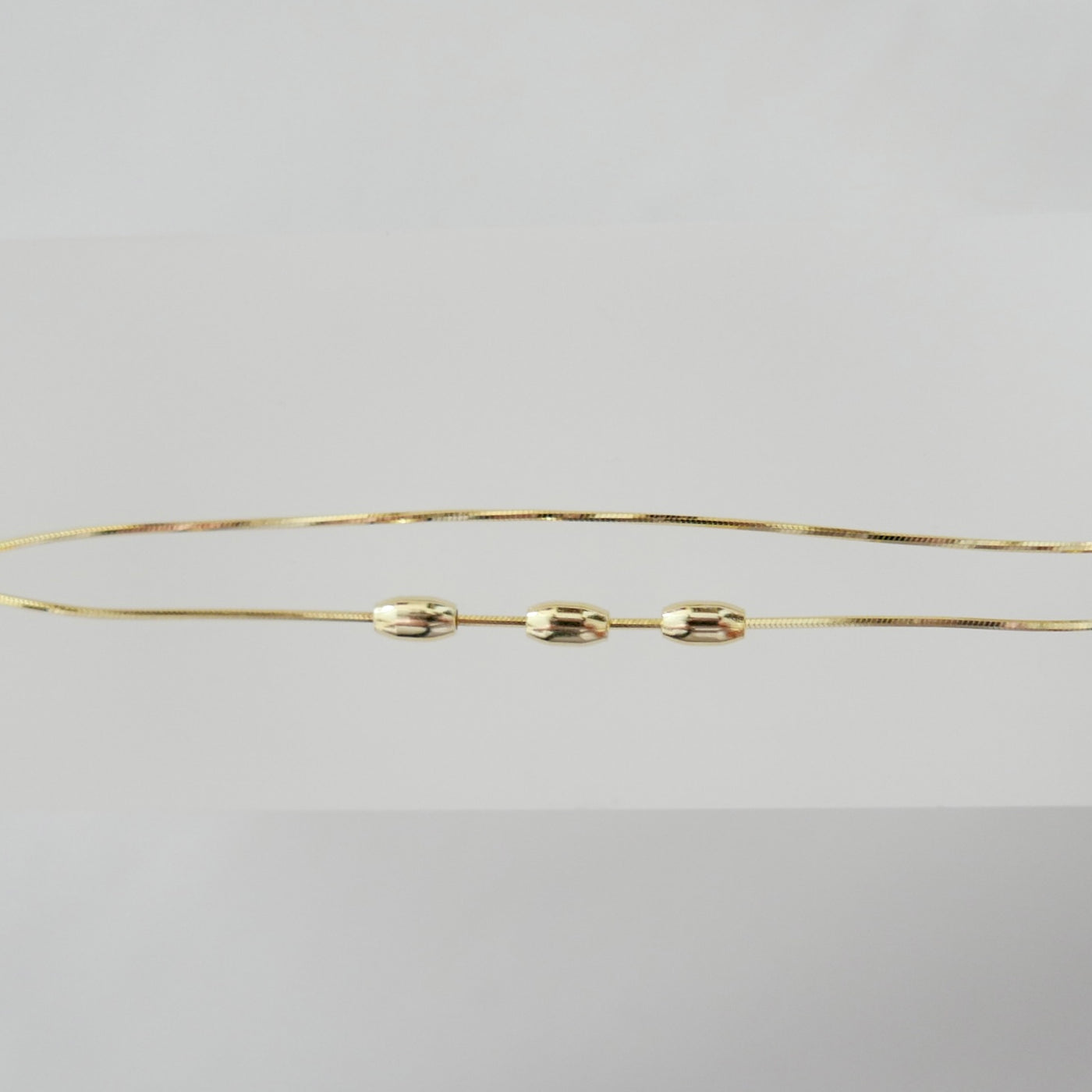 Beans Double Chain Bracelet